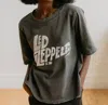 People Of Leisure Led Zeppelin Mothership 1968 Tee In Vintage Black