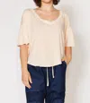 People Of Leisure Lila Top In Ecru
