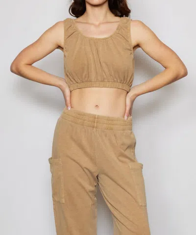 People Of Leisure Maria Top In Camel In Brown