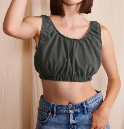 People Of Leisure Maria Top In Forest Green