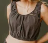 People Of Leisure Maria Top In Vintage Black