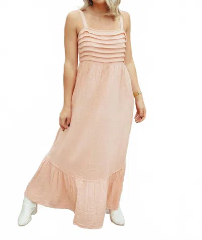 People Of Leisure Rose Maxi Dress In Pink