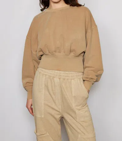 People Of Leisure Sonoma Sweatshirt In Camel