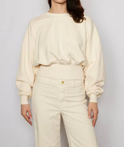 People Of Leisure Sonoma Sweatshirt In Ecru