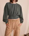 People Of Leisure Sonoma Sweatshirt In Forest Green