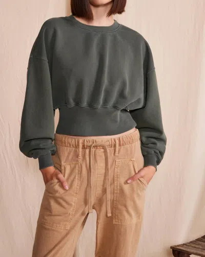 People Of Leisure Sonoma Sweatshirt In Forest Green