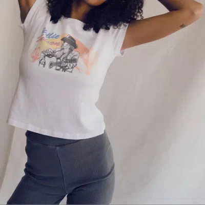 People Of Leisure Willie Nelson Tee In White
