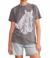 People Of Leisure Women's Lexington Tee In Grey In Gray