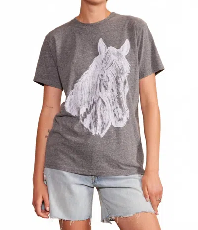 People Of Leisure Women's Lexington Tee In Grey In Gray