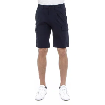 People Of Shibuya Blue Polyamide Short