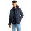 People Of Shibuya Blue Polyester Men Jacket In Blue