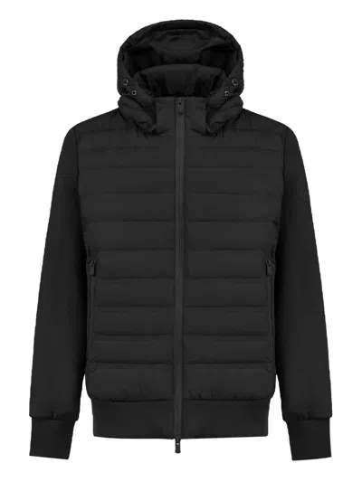 People Of Shibuya Hooded Jacket In Black