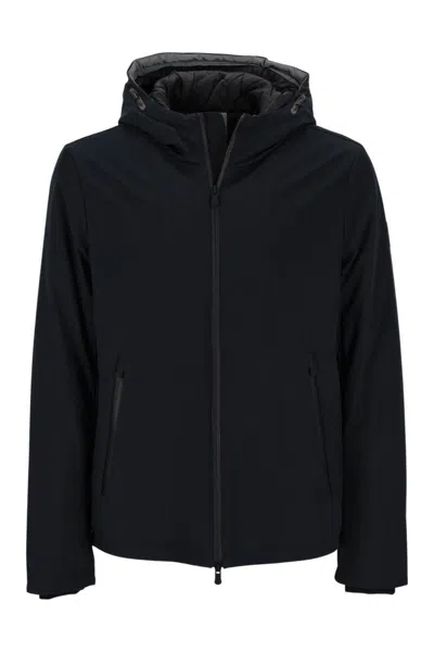 Herno Outer Jacket In Blu Scuro/verde