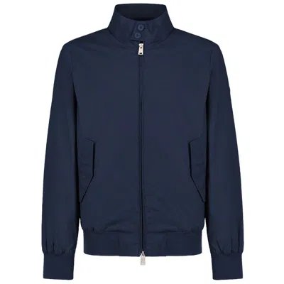 People Of Shibuya Cotton Men's Jacket In Blue