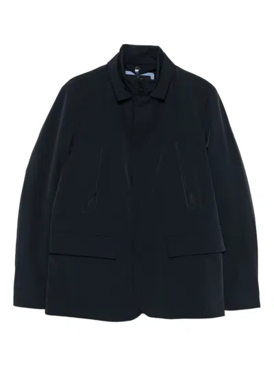People Of Shibuya Flap-pocket Jacket In Blue