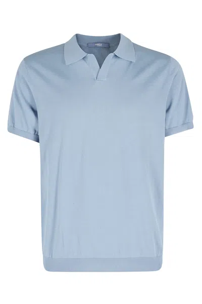 People Of Shibuya Maglia Polo Skipper In Blue