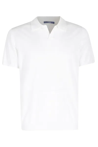 People Of Shibuya Maglia Polo Skipper In White