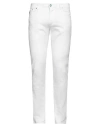 People (+)  Man Pants Beige Size 34 Cotton