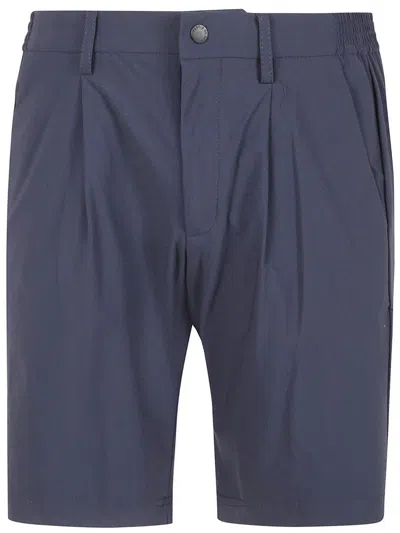 People Of Shibuya Men Bermuda Trousers In Blue