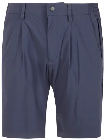People Of Shibuya Men Bermuda Trousers In Blue