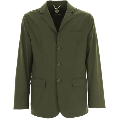 People Of Shibuya Polyester Men's Blazer In Green