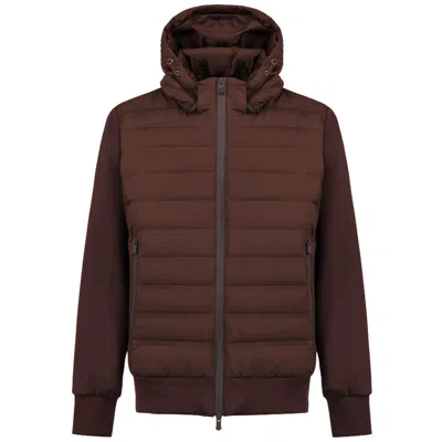 People Of Shibuya Polyester Men's Jacket In Brown