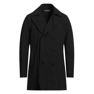 People Of Shibuya Polyester Riciclato Men's Jacket In Black