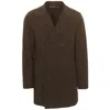 People Of Shibuya Polyester Riciclato Men's Jacket In Brown