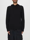 People Of Shibuya Black Cotton Sweater In Black