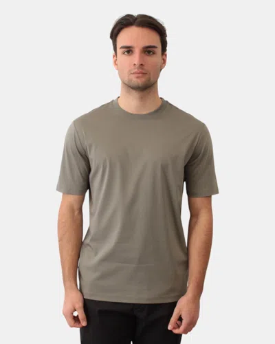 People Of Shibuya T-shirt  Mod. Shiko - 870 Military Green In Gray