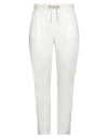 People Of Shibuya Woman Pants White Size 10 Rayon, Polyamide, Elastane