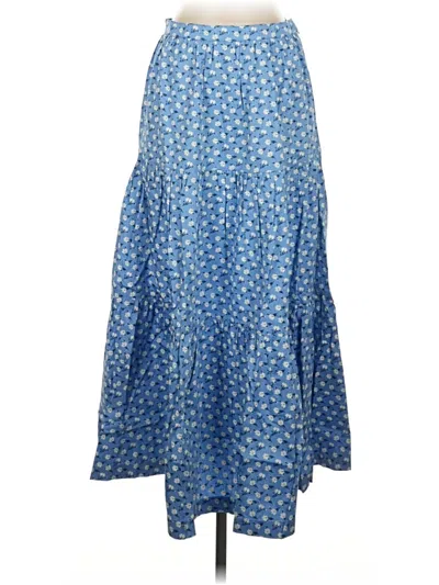 Pre-owned People Tree Casual Skirt In Blue