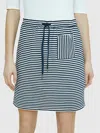 People Tree Liea Striped Skirt In Ny1 In Blue
