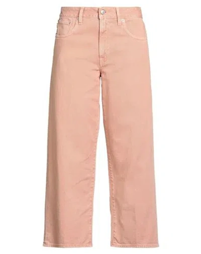 People (+)  Woman Jeans Antique Rose Size 29 Cotton In Red