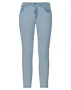 People (+)  Woman Jeans Blue Size 26 Cotton, Elastomultiester, Elastane In Blue