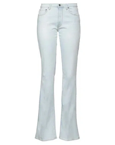 People (+)  Woman Jeans Blue Size 29 Cotton, Elastane