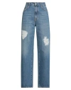People (+)  Woman Jeans Blue Size 30 Cotton