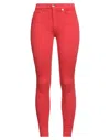 People Casual Pants In Red