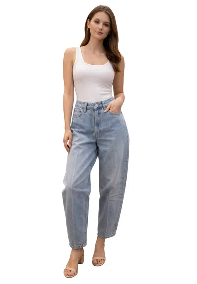 People Women's Jeans  A Balloon In Blue