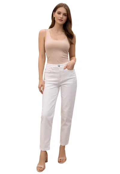 People Women's Jeans  Straight Leg In White
