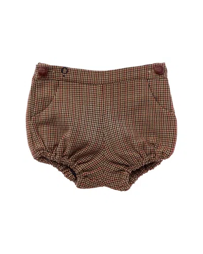 Pepa London Kids' Chester Puppytooth Bloomer In Brown