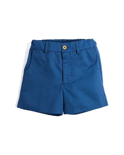 Pepa London Kids' Classic Smart Short In Blue