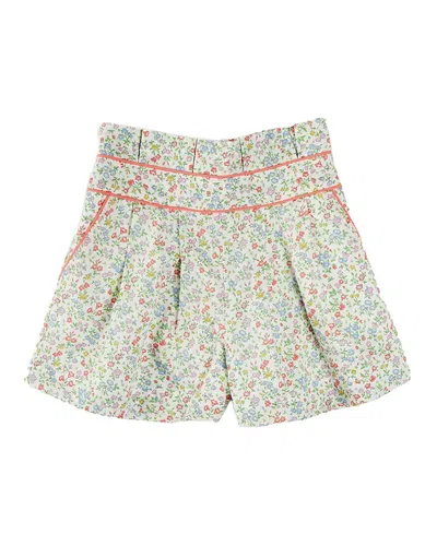 Pepa London Kids' Cordelia Floral Short In Multi