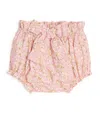 Pepa London Cotton Floral Bloomers In Pink