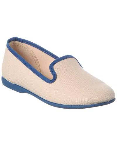 Pepa London Kids' Linen Slipper In Neutral