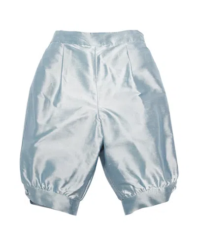 Pepa London Kids' Silk Pageboy Knickerbocker In Gray