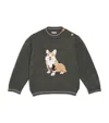 Pepa London Wool Corgi Sweater In Gray