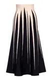 Pepa Pombo Anisa Printed Maxi Skirt In Black
