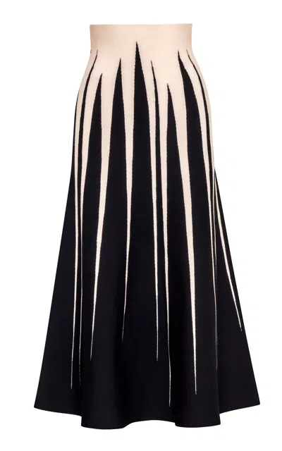 Pepa Pombo Anisa Printed Maxi Skirt In Black