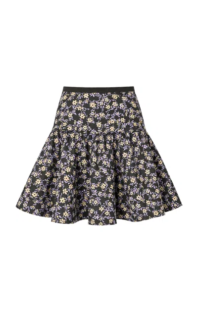 Pepa Pombo Batticuore Mini Skirt In Black